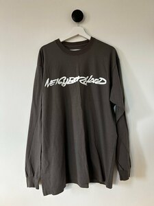 NEIGHBORHOOD X FUTURA LABORATORIES LS TEE / GREY / XL