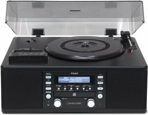 【中古 良品】 TEAC CDレコーダー ターンテーブル/カセットプレーヤー付 LP-R550USB-B　(shin