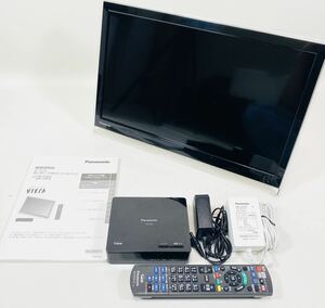 【美品】Panasonic VIERA ポータブル　UN-19F6-Kプライベートビエラ 液晶テレビ 19V型