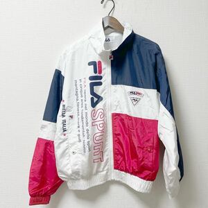 FILA フィラ ナイロンジャケット ウインドブレーカー Sサイズ ポリエステル