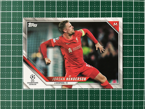 ★TOPPS 2021-22 UEFA CHAMPIONS LEAGUE #133 JORDAN HENDERSON［LIVERPOOL FC］ベースカード「BASE」★