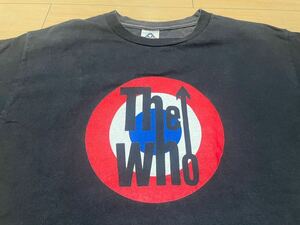 90sUSA製☆AAAボディ☆The Who☆ターゲットTシャツ☆レアな赤ターゲット☆モッズ☆オアシス☆ブラー☆ビートルズストーンズポールウェラー