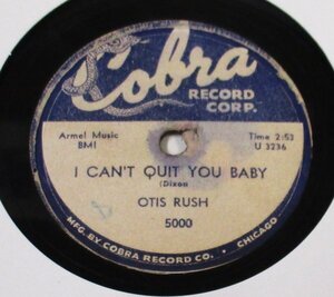 BLUES 78rpm ☆ Otis Rush I Can