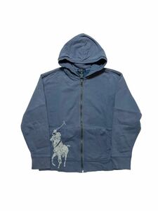 Polo by Ralph Lauren ビッグポニー ジップアップスウェットシャツ size150【905】