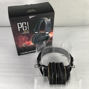 【中古品】 オーディオテクニカ / audio-technica ゲーム用ヘッドセット ATH-PG1 オーバーヘッド 2014年製 ブラック 30014472