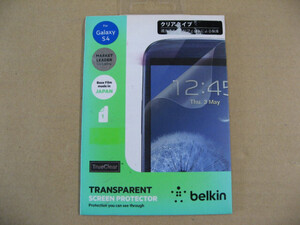 belkin ベルキン Galaxy S4(SC-04E)対応 液晶保護フィルム クリア F8M596qe