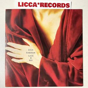 美盤 Julia Fordham Lock And Key / Home UK 1989 ORIGINAL Circa YR36 Hugh Padgham Grant Mitchell *7“ EPレコード LICCA*RECORDS 109