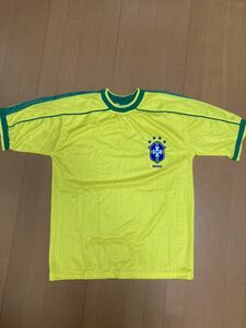 【保管正規品】90s ブラジル　ホームユニフォーム　ビンテージ　vintage BRASIL