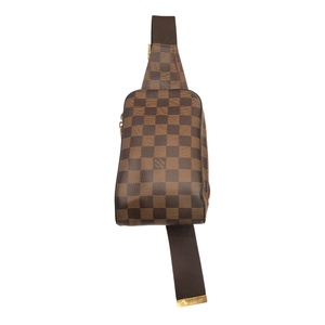 ルイ・ヴィトン LOUIS VUITTON ジェロニモス Ｎ51994 ダミエ/ゴールド金具 ダミエキャンバス ボディバッグ ユニセックス 中古