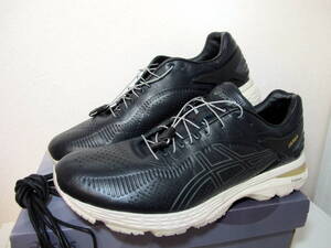 使用数日新同品 ASICS/アシックス GEL-KAYANO 25 SPS/ ゲル カヤノ 25 SPS 29.0cm ブラック 日本製天然皮革 限定モデル JAPAN COLLECTION