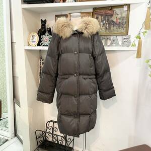 MaxMara/down coat/gray/ladies/マックスマーラ/ダウンコート/グレー/レディース