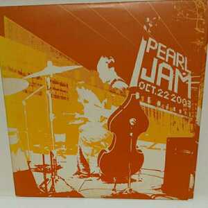 PEARL JAM「BENAROYA HALL OCTOBER 22ND 2003」2CD