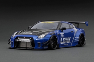 ignition model 1/18 LBWK NISSAN GT-R R35 type 2 ブルーメタリック (IG2340)