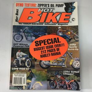 【中古本】ヴィンテージ HOT BIKE 1998 APRIL HARLEY-DAVIDSON ハーレーダビッドソン 洋書