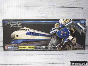 中古 タカラトミー MPG-01 トランスフォーマー トレインボットショウキ サイバトロン/光速指揮官(トレインボットリーダー) #025258