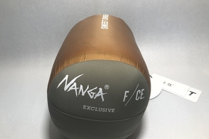 【送料無料】大阪)◆◆未使用品 F/CE.×NANGA F-LIGHT UDD SLEEPING BAG 600