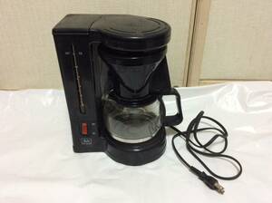 MELITTA JAPAN メリタ 家庭用 ドリップ式 コーヒーメーカー JCM-522 自動温度調節式 0.69L 中古 動作確認済み 現状渡し品 coffee 珈琲