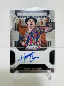 初年度! Happy Corbin Auto 2022 Panini Prizm WWE Debut Edition Sensational Signatures 直筆サインカード