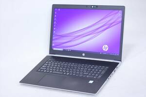 【1円～】Corei7 Office2019 HP ProBook 470 G5 i7-8550U 大容量RAM16G SSD256G+1.0T 17.3FHD 930MX-2G