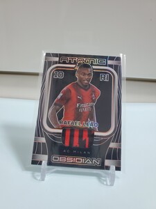 【ラファエル　レオン(ACミラン)】2023-24 PANINI OBSIDIAN SOCCER HOBBY 99枚限定メモラビリアカード