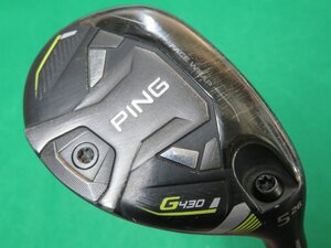 【中古】 PING　ピン　2023　G430　ハイブリッド（ユーティリティ）#5 （26°） 【Ｒ】　ALTA　J-CB　BLACK　HC付き