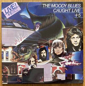 ◆MOODY BLUES/ムーディー・ブルース◆US盤2LP/CAUGHT LIVE ＋5//未開封新品