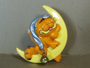 Garfield ガーフィールド PVCフィギュア 月 吸盤 BULLYLAND