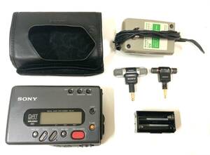 SONY(ソニー)／TCD-D7 Digital Audio Tape-Recorder DAT ポータブル オーディオレコーダー ウォークマン ACアダプター マイク 録音 機材 