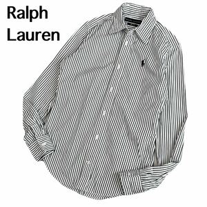 Ralph Lauren ラルフローレン 長袖シャツ　トップス　シャツ　ストライプ　ブラウス　レディース　