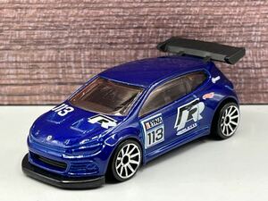 即決有★HW hotwheels ホットウィール VW VOLKSWAGEN SCIROCCO GT24 フォルクスワーゲン シロッコ 青 ブルー★ミニカー