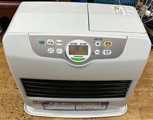 【動作美品】CORONA コロナ 強制通気形開放式石油ストーブ 石油ファンヒーター 7.2Lタンク 100V 2018年製 FH-G4617BY