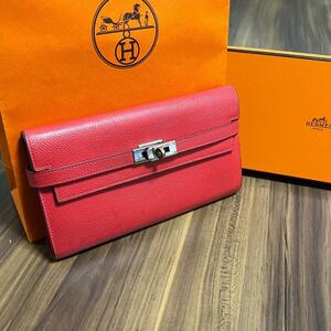 ★美品★HERMES エルメス 財布 ケリーウォレット □R刻印 定番人気♪