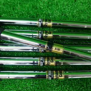 【シャフト６本セット】トゥルーテンパー　TRUE TEMPER　Dynamic Gold　X100　S0002