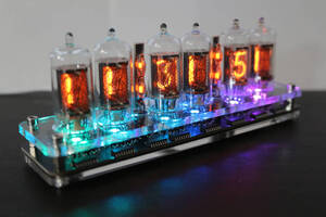 【6管仕様】Nixie tube Z570M ニキシー管 時計