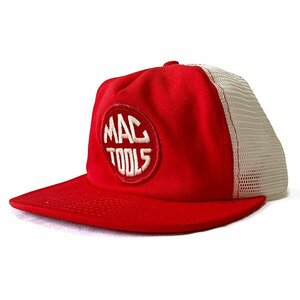 マックツールズ ビンテージ キャップ レッド MAC TOOLS Vintage Cap Red 赤 帽子 ハット Hat スナップバック Snapback