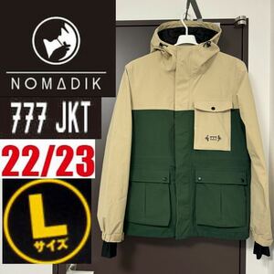 22-23 NOMADIK 777 SNOW WEAR JACKET ノマディック スノーボード スノボ メンズ Lサイズ L 國母和宏 ジャケット ウェア ウエア スノー