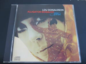 名盤 良品 LOU DONALDSON「ALLIGATOR BOGALOO」 輸入盤