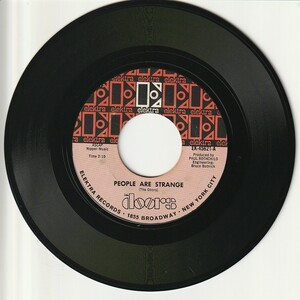 米オリジ7インチ MONARCHプレス The Doors People Are Strange b/w Unhappy Girl ★US ORIG 7inch★EK-45621 ザ・ドアーズ