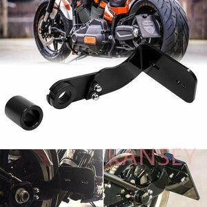 Harley ハーレー ソフトテール ファットボーイ ブレイクアウト ダイナ ストリートボブ 2018-2020 ナンバープレートホルダー