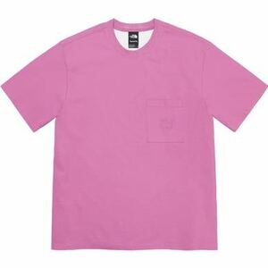 Supreme x The North Face pigment printed pocket tee pink S ピンク シュプリーム ギャルソン/ nike ノースフェイス undercover box logo