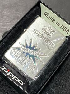 zippo ジャグラー シェル 2面刻印 シルバー 特殊加工 希少モデル 2023年製 GO GO CHANCE JUGGLER ケース 保証書付き