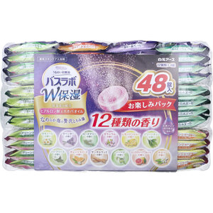 【まとめ買う】HERSバスラボ 薬用入浴剤 W保湿 お楽しみパック 45g×48錠入×40個セット