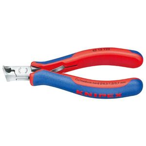 【新品】KNIPEX（クニペックス）6212-120 エレクトロニクス斜ニッパー