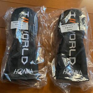 ★★★HONMA　ホンマ　ツアーワールド　TW-747　UT　ユーティリティー　2個　ダイアル　ヘッドカバー　キャットハンド　★★★