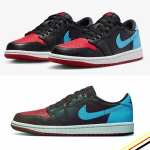 ★売切1円～★NIKE AIR JORDAN 1 RETRO LOW OG“NC to Chi”wmnsUS11(28cm)新品国内正規★ジョーダンUNCCHICAGOノースカロライナトゥシカゴ