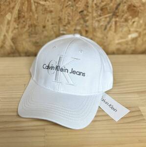 ◆海外正規品◆ Calvin Klein カルバンクライン CK キャップ帽子コットン Free Sizeフリーサイズ 男女 / ユニセックス 