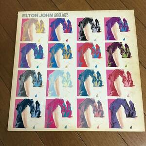 国内盤 LP / Elton John / Leather Jackets 28PP-1029