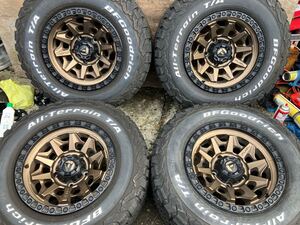 FUEL off-road covert 16インチ 139.7 5穴 5H 8J ET-10 BFグッドリッチ KO2 LT245/70R16 シエラ JB64 JB74 JB23 JA11 JA12 JA22 ジムニー 