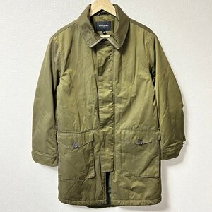 (^w^)b BANANA REPUBLIC バナナリパブリック 中綿ジャケット コート アウター シンプル ミリタリー カジュアル カーキ メンズS/Y10948YY