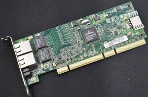 (送料込) 31P6409 IBM デュアルポート ネットワークアダプター 1000BASE-T PCI-X 133対応 Broadcom BCM95704CA40-I LowProfile専用 (管:RC3